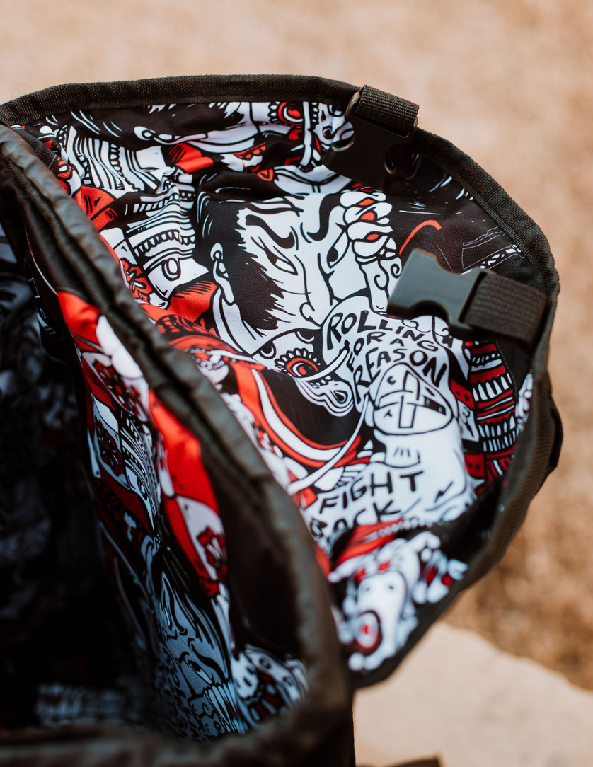 TCO x Half Sumo "Fight Back" Pearl Weave Backpack