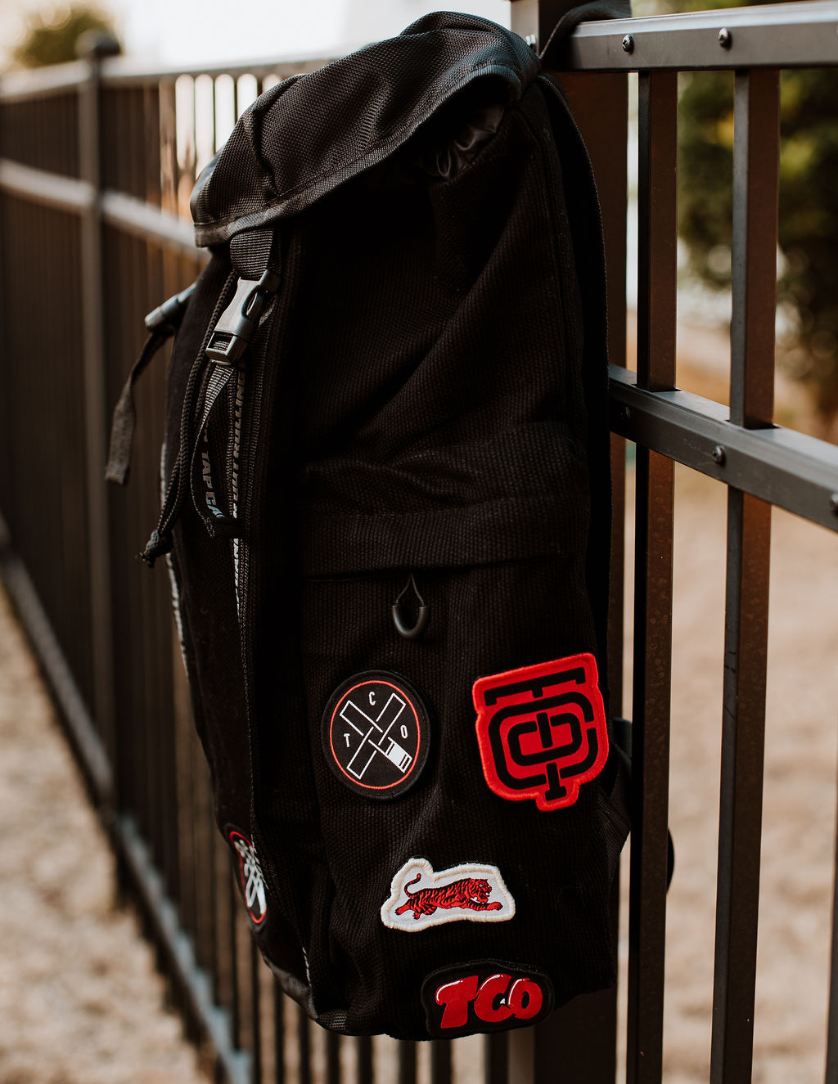 TCO x Half Sumo "Fight Back" Pearl Weave Backpack