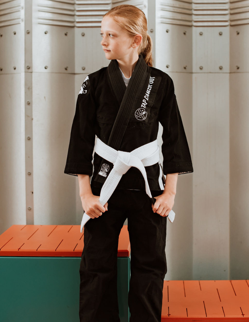 KIDS TCO x Inverted Gear Lightweight "CUB" Gi  - BLACK