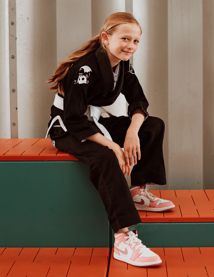 KIDS TCO x Inverted Gear Lightweight "CUB" Gi  - BLACK