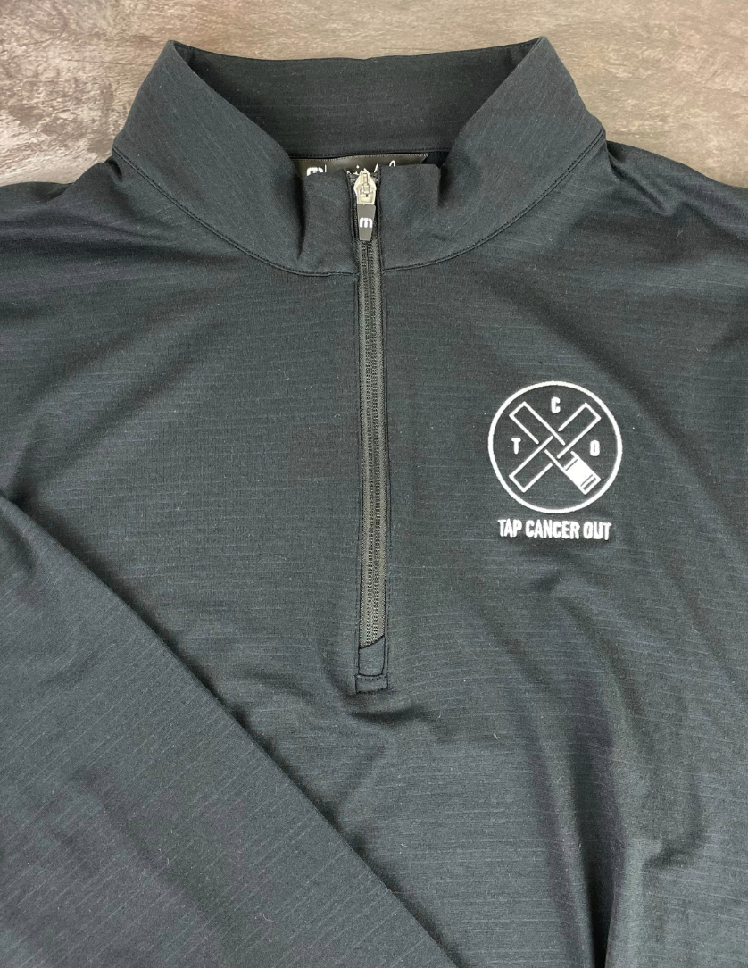 Tap Cancer Out x TravisMathews Golf Quarter Zip