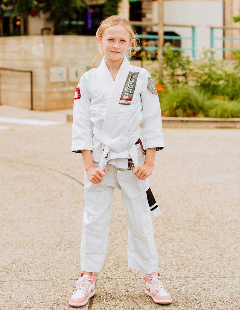 KIDS TCO x Inverted Gear Lightweight "CUB" Gi - WHITE