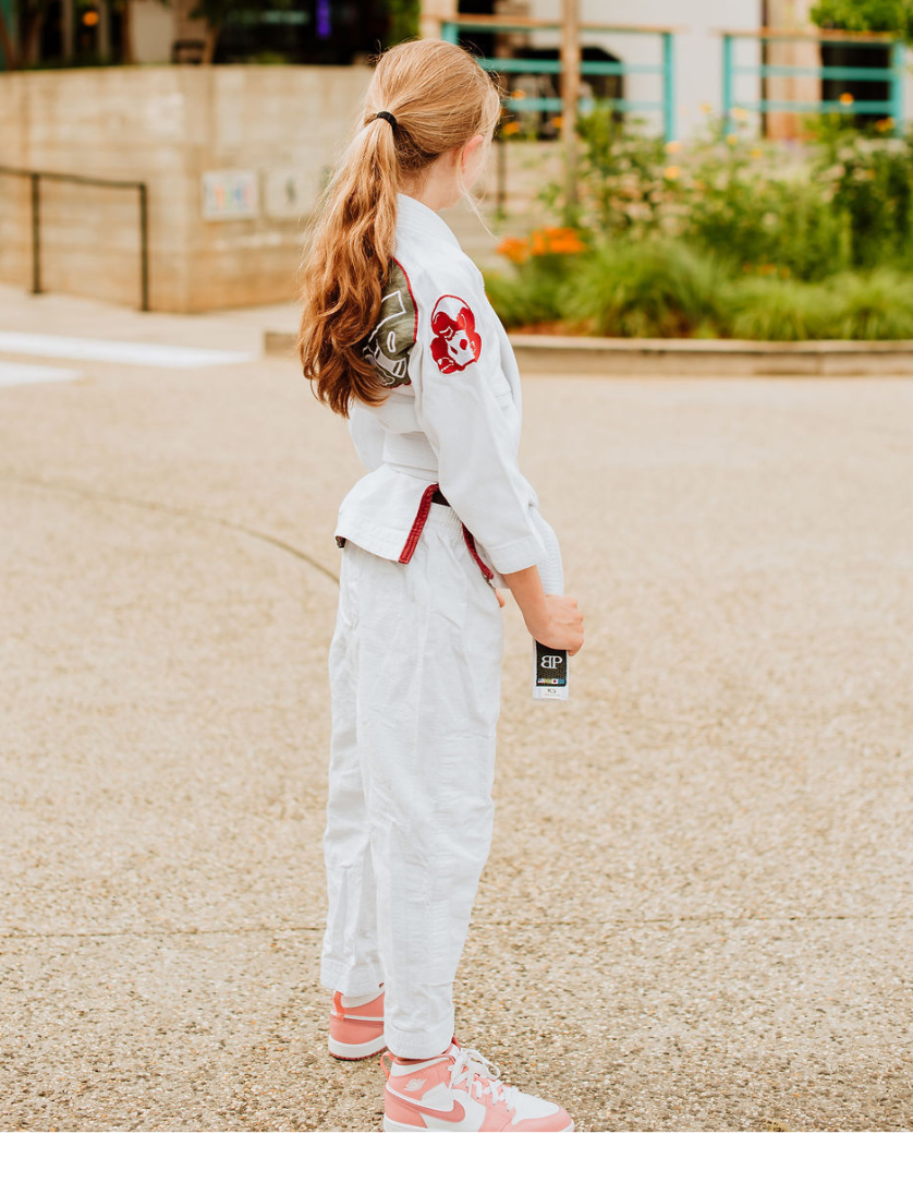 KIDS TCO x Inverted Gear Lightweight "CUB" Gi - WHITE