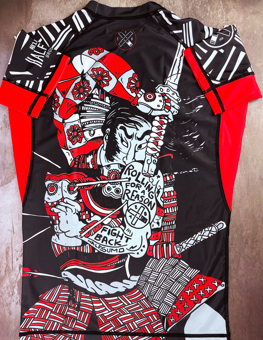 TCO x Half Sumo "Fight Back" Rashguard