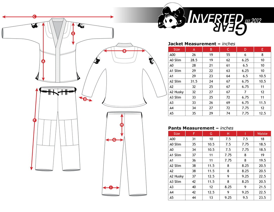 TCO x Inverted Gear "OBSIDIAN" Comp Gi - BLACK