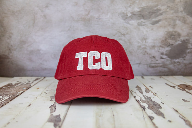 TCO Buckle Hat (Cardinal Red)