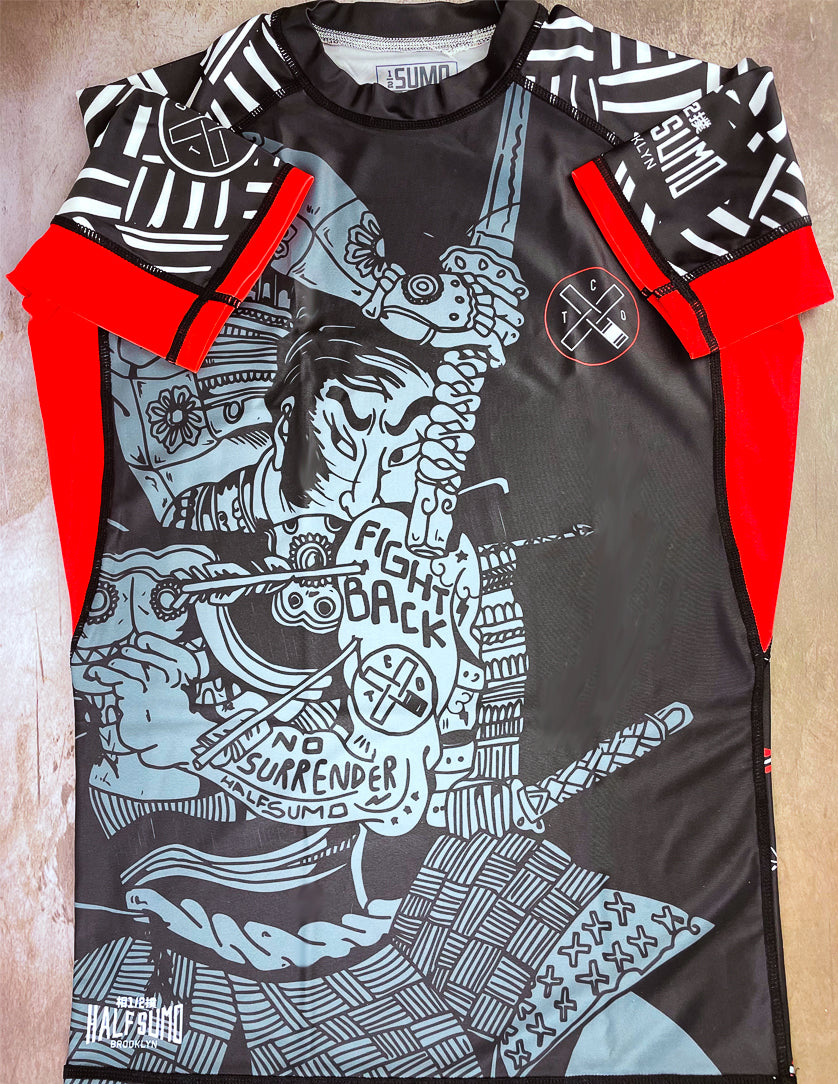 TCO x Half Sumo "Fight Back" Rashguard