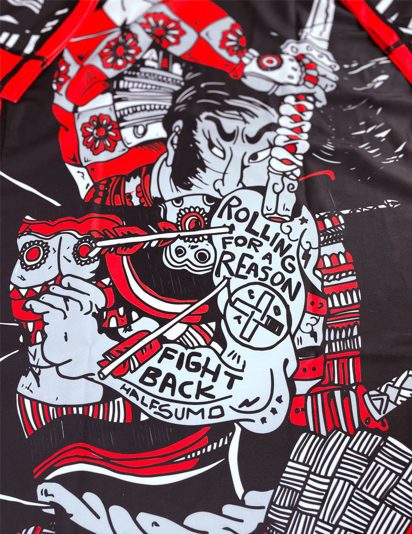 TCO x Half Sumo "Fight Back" Rashguard